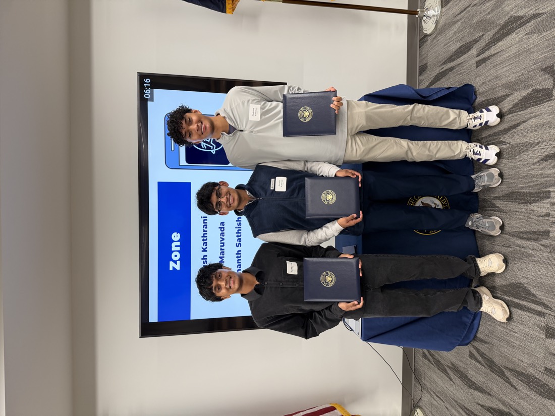 Zone team at the Congressional App Challenge